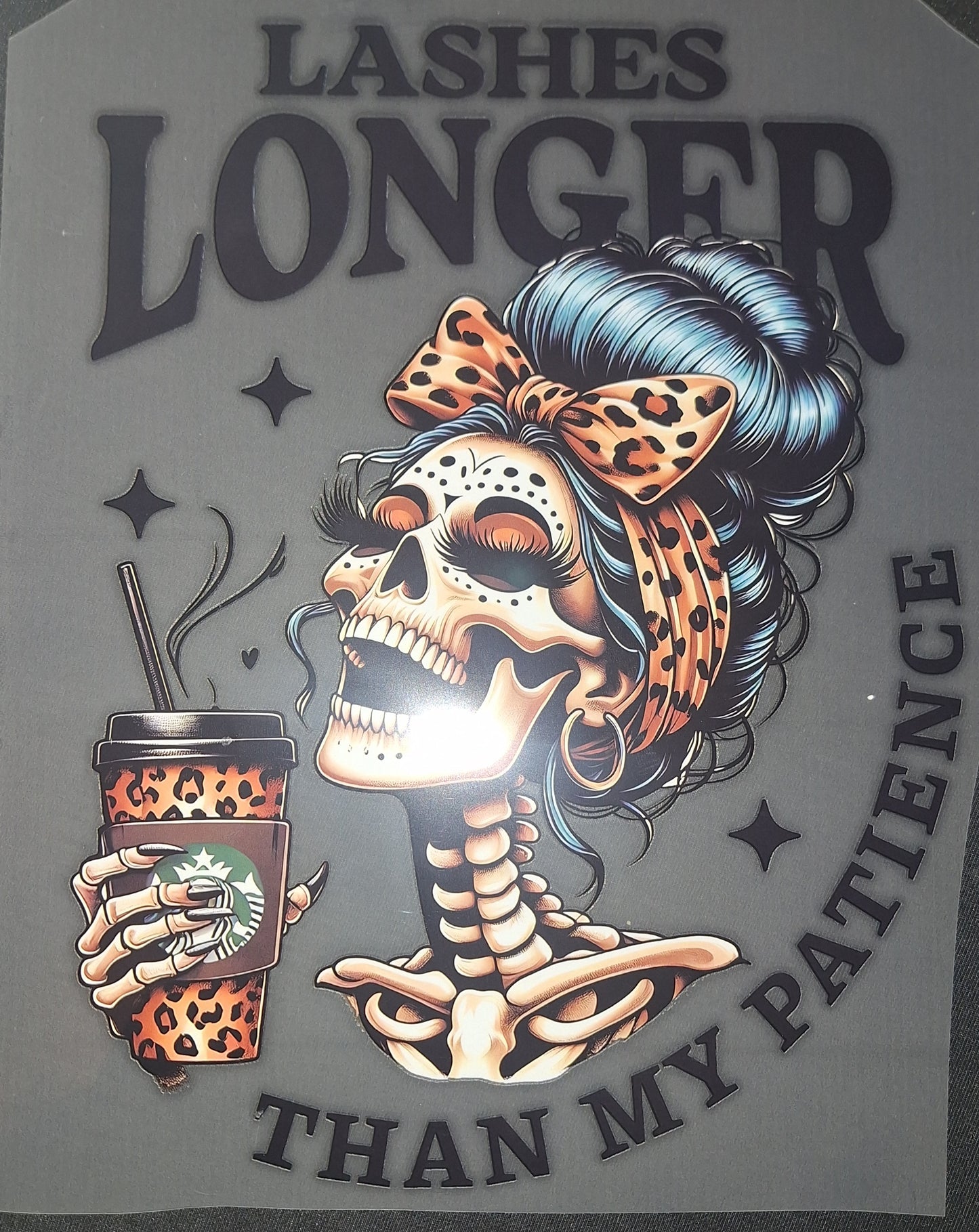 Lashes longer than my patience