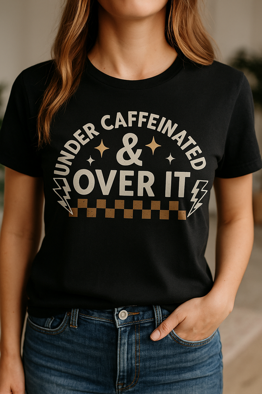 Under caffeinated and over it!