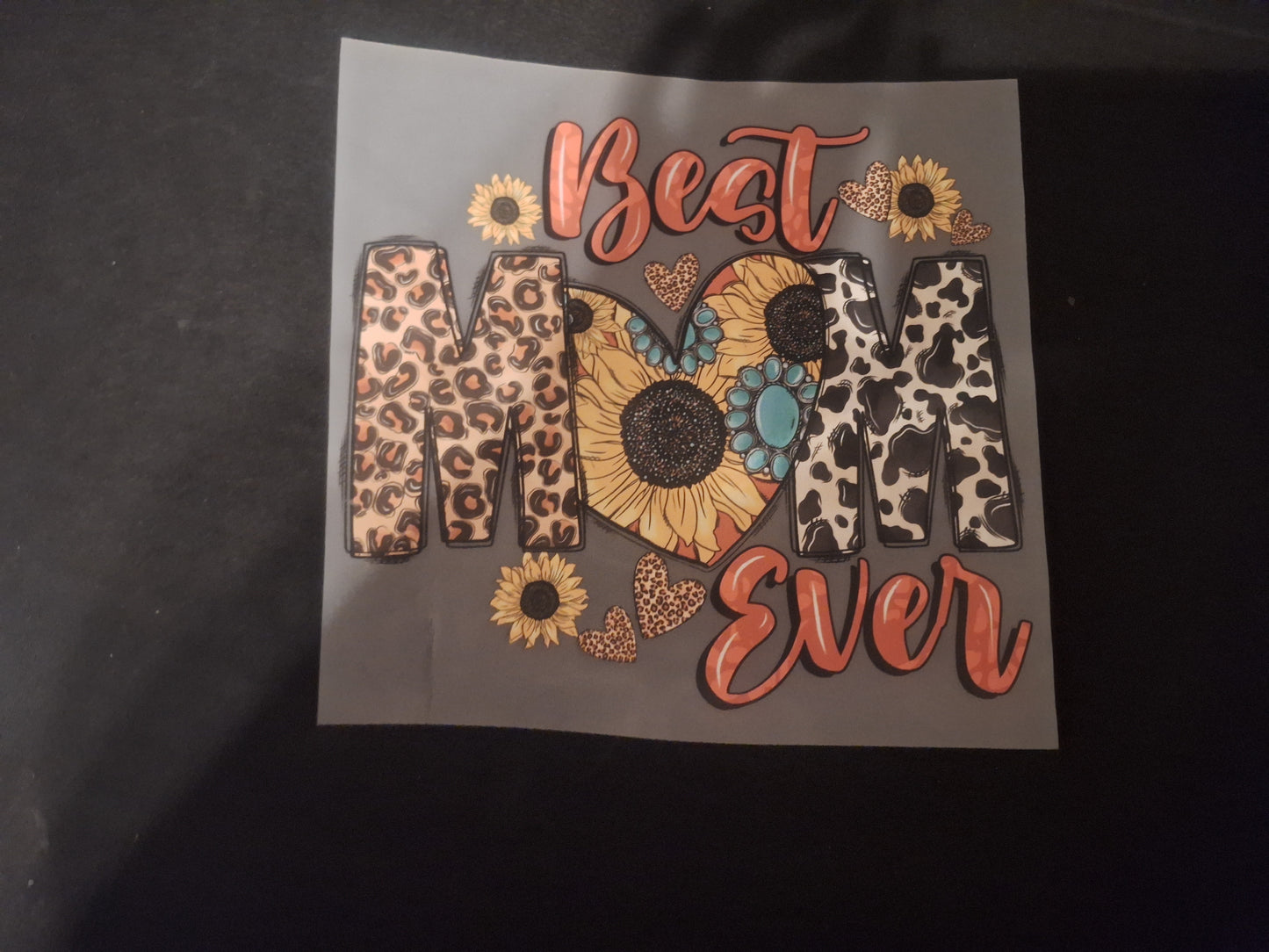 Best mom ever sunflower