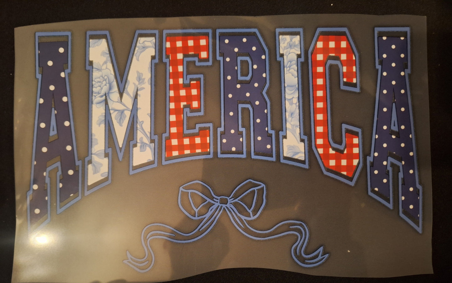 America with bow