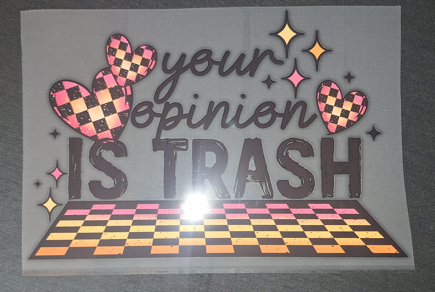 Your opinion is trash