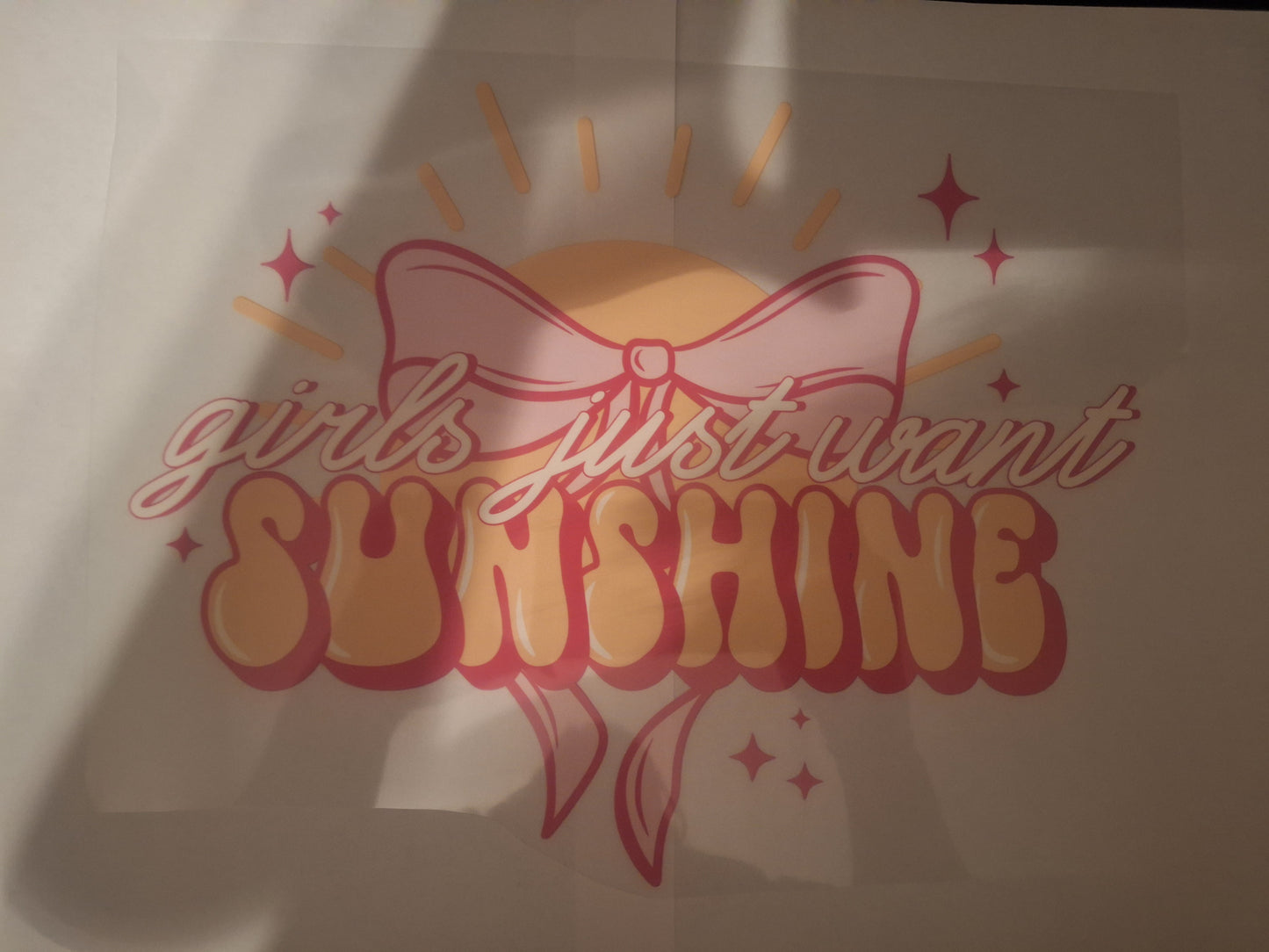 Girls just want sunshine