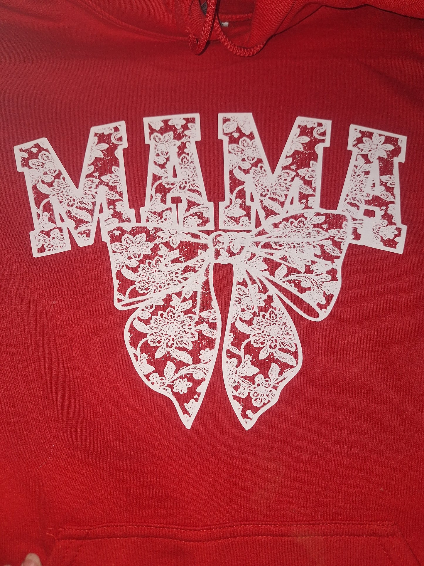 Mama with bow & lace