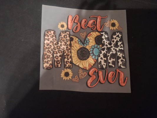Best mom ever sunflower