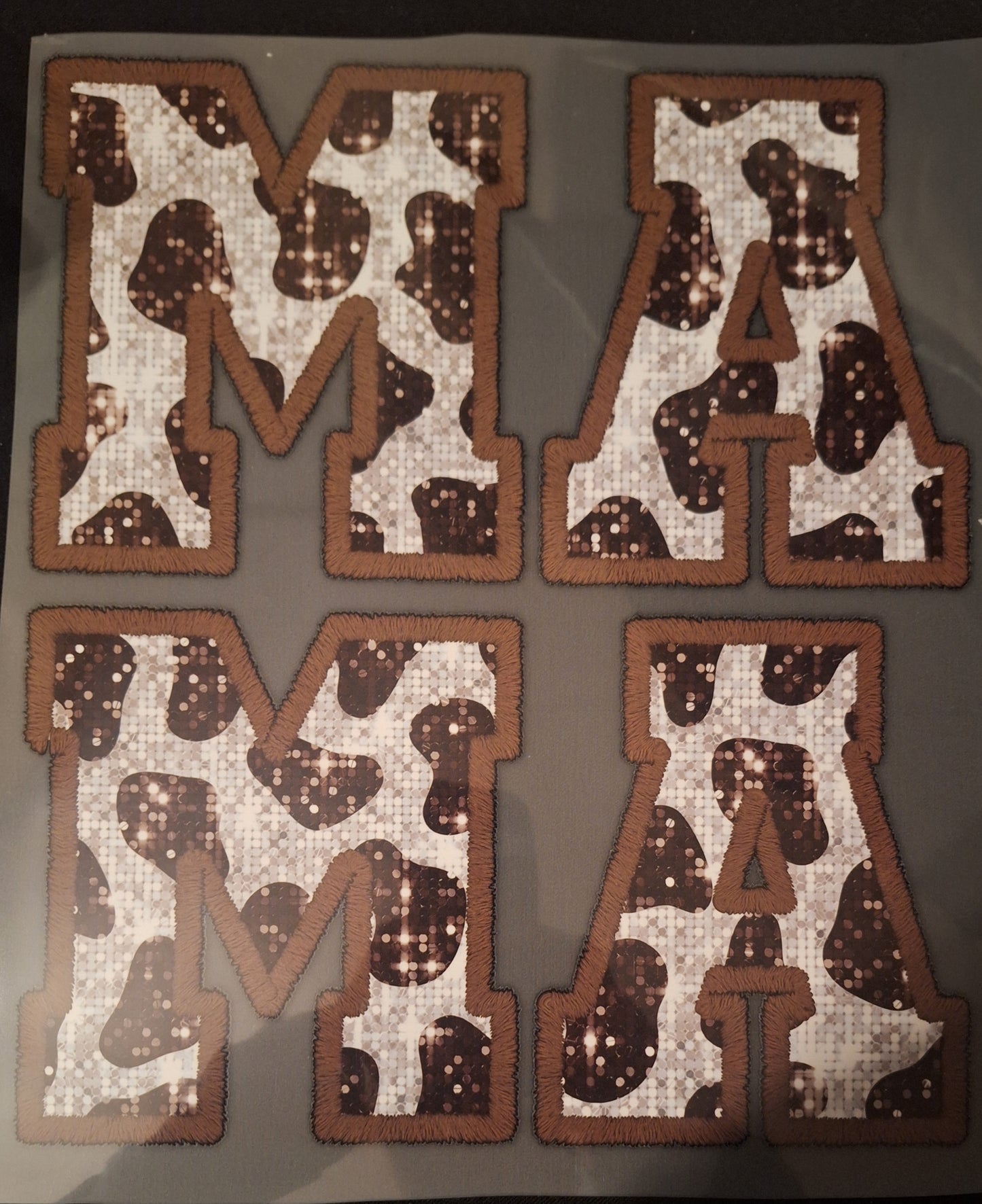 MAMA cow print