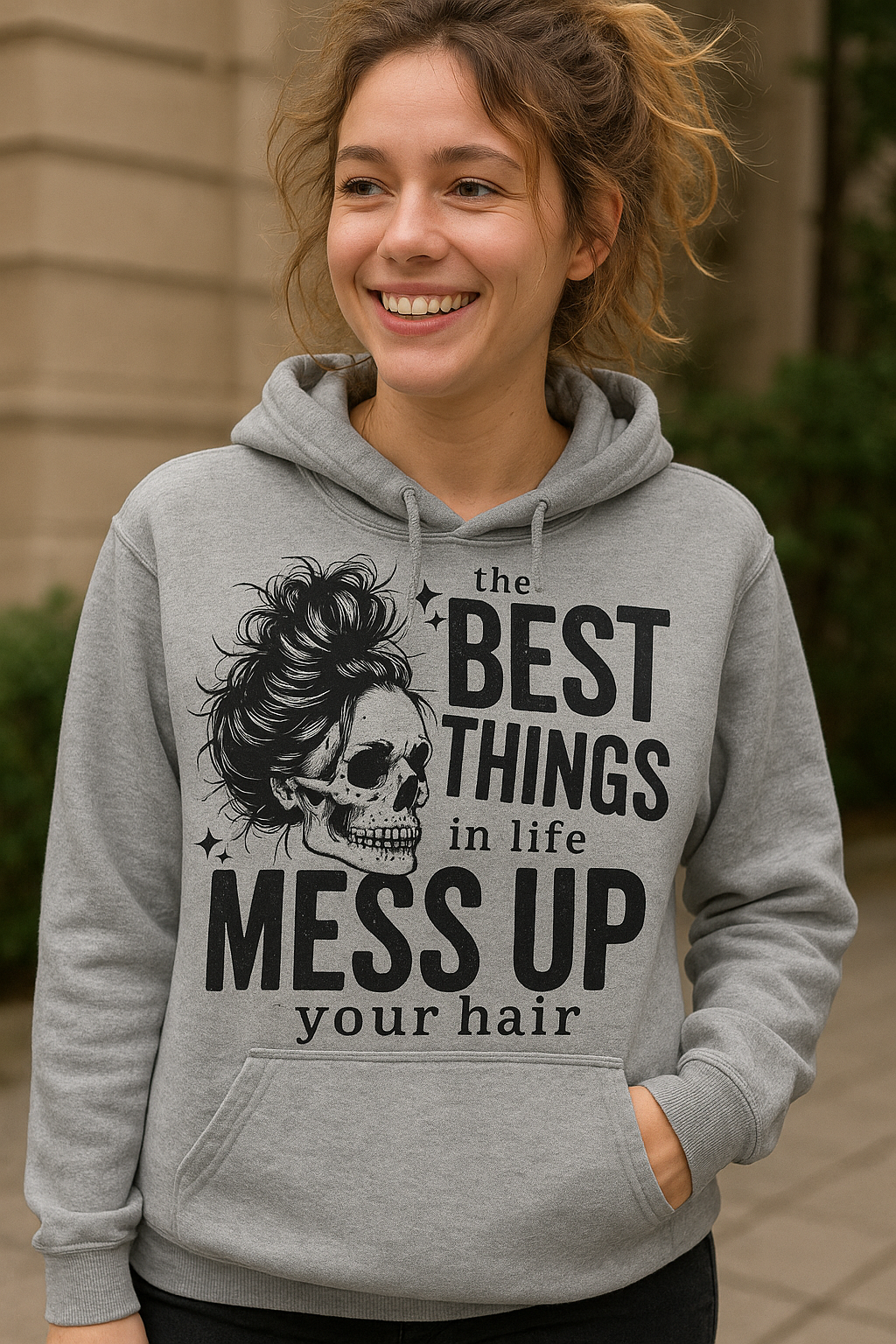 The BEST THINGS in life MESS UP your hair!
