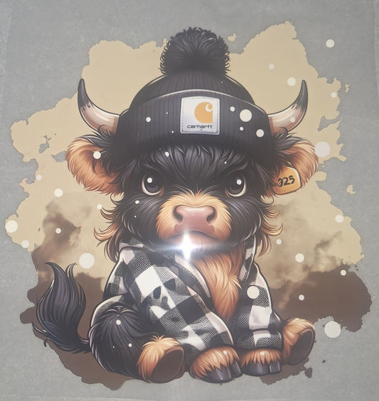 Cute carhartt cow