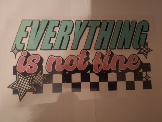 Everything is not fine